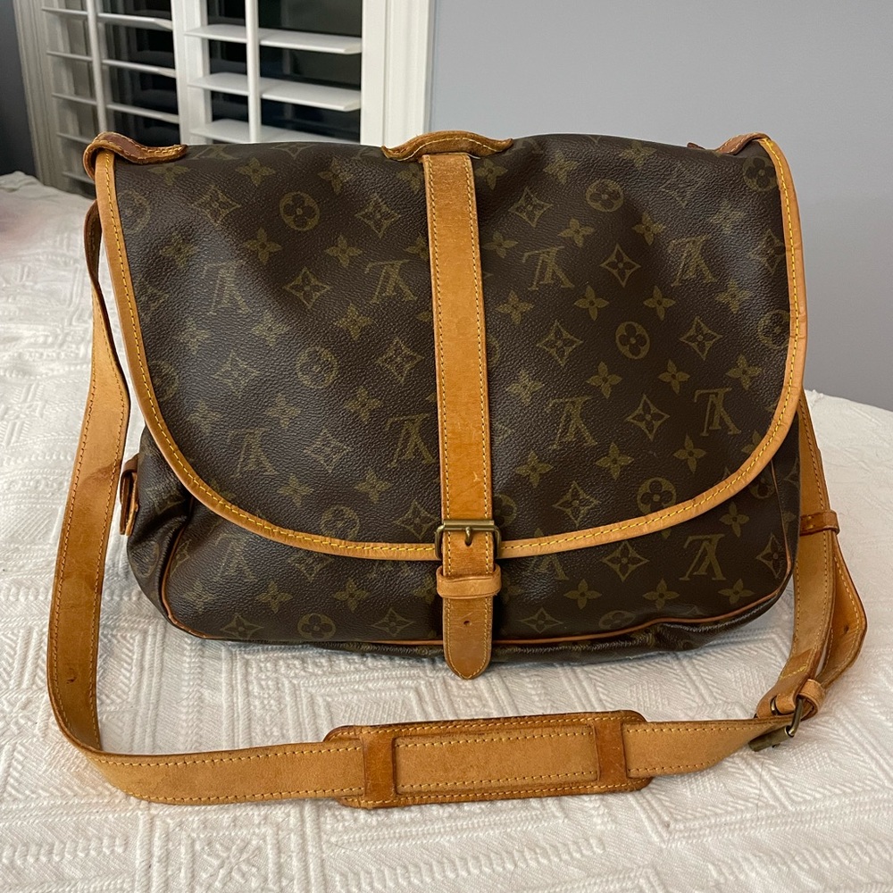 Louis Vuitton Monogram Saumur bag